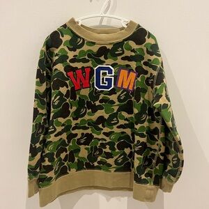 A bathing ape BAPE kids ABC camo shark.